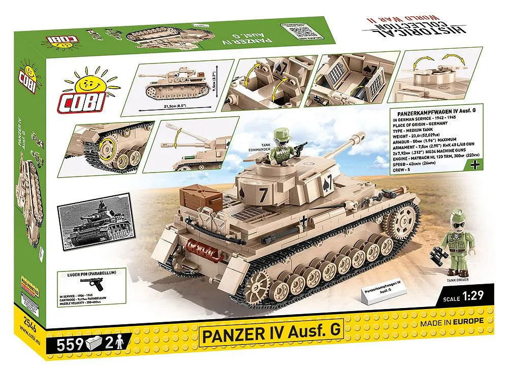 COBI 2546 Panzer IV Ausf.G