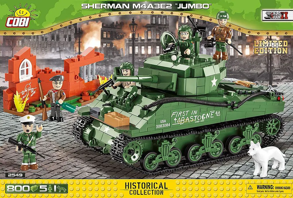 COBI 2549 Sherman M4A3E2 Jumbo - Limited Edition