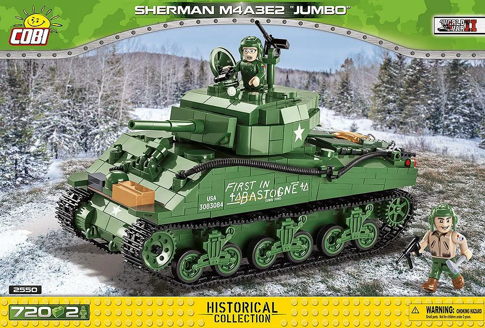 COBI 2550 Sherman M4A3E2 Jumbo