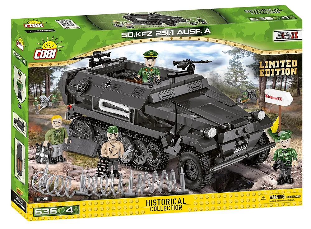 COBI 2551 Sd.Kfz.251/1 Ausf. A - Limited Edition