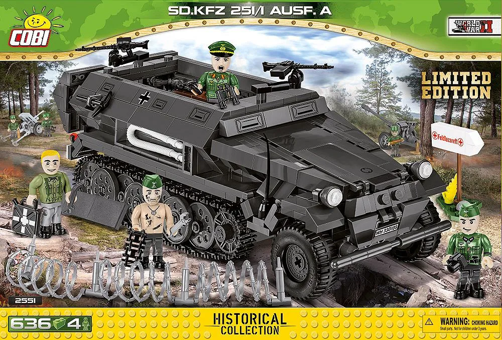 COBI 2551 Sd.Kfz.251/1 Ausf. A - Limited Edition