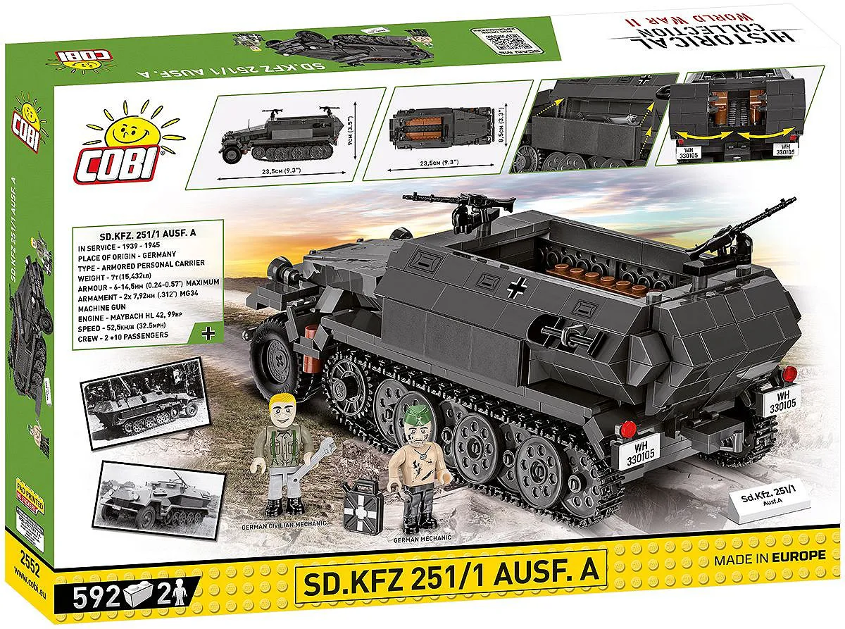 COBI 2552 Sd.Kfz.251/1 Ausf. A