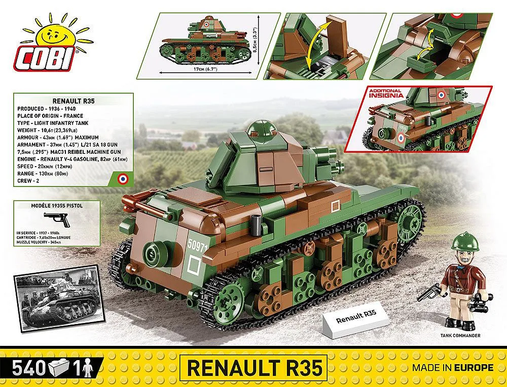 COBI 2553 Renault R35