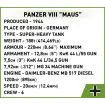 COBI 2554 Panzer VIII Maus - Limited Edition