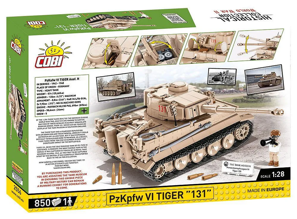 COBI 2556 Panzerkampfwagen VI Tiger 131