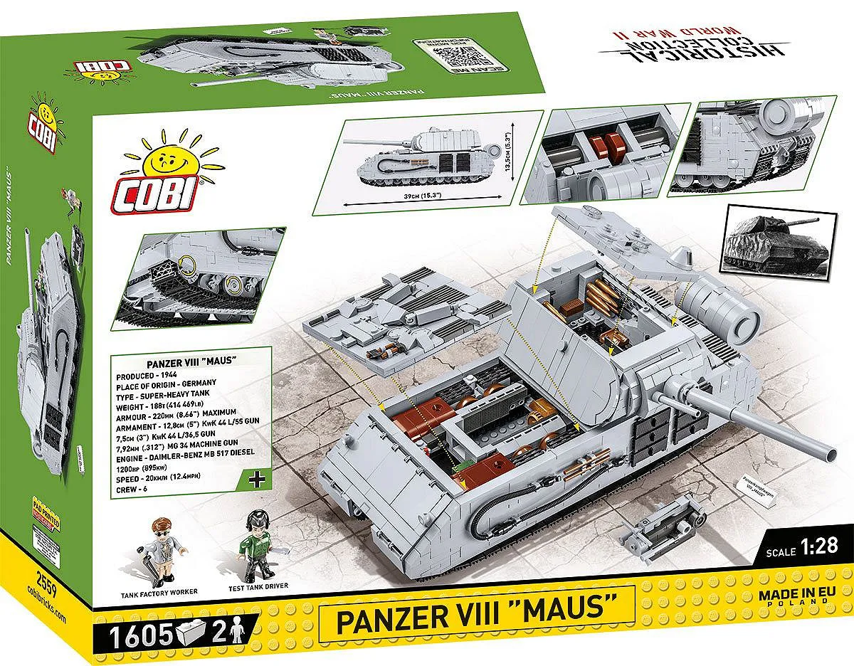 COBI 2559 Panzer VIII Maus