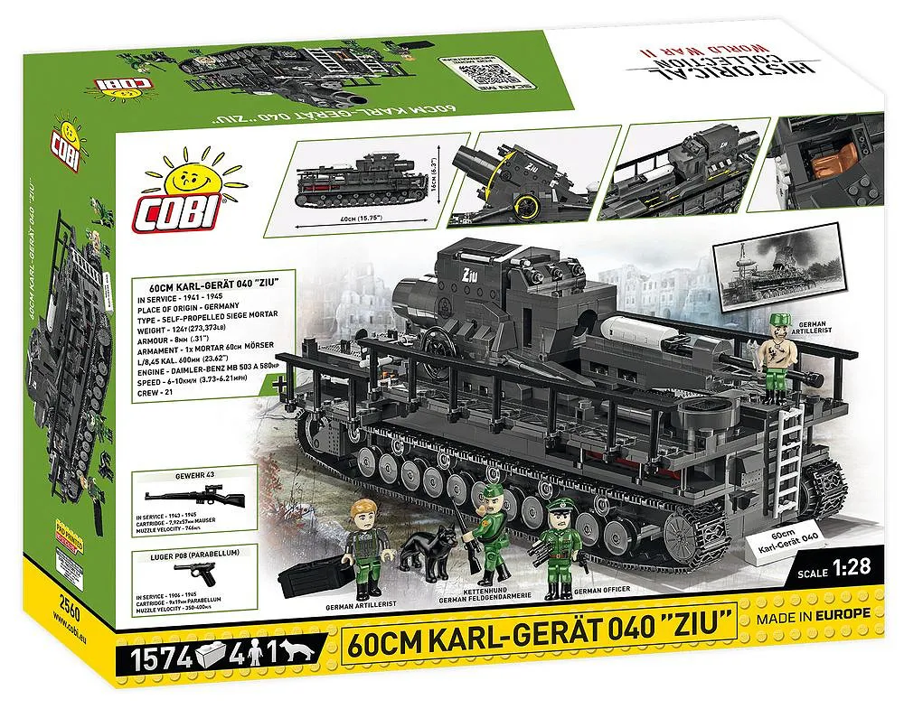 COBI 2560 60 cm Karl-Gerät 040 ZIU