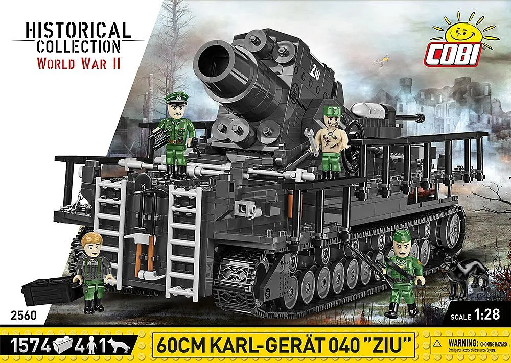 COBI 2560 60 cm Karl-Gerät 040 ZIU