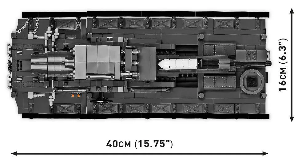 COBI 2560 60 cm Karl-Gerät 040 ZIU