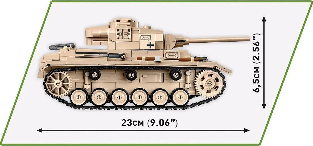 COBI 2561 Panzer III Ausf. J & Field Workshop - Limited Edition