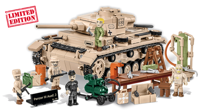 COBI 2561 Panzer III Ausf. J & Feldwerkstatt - Limited Edition