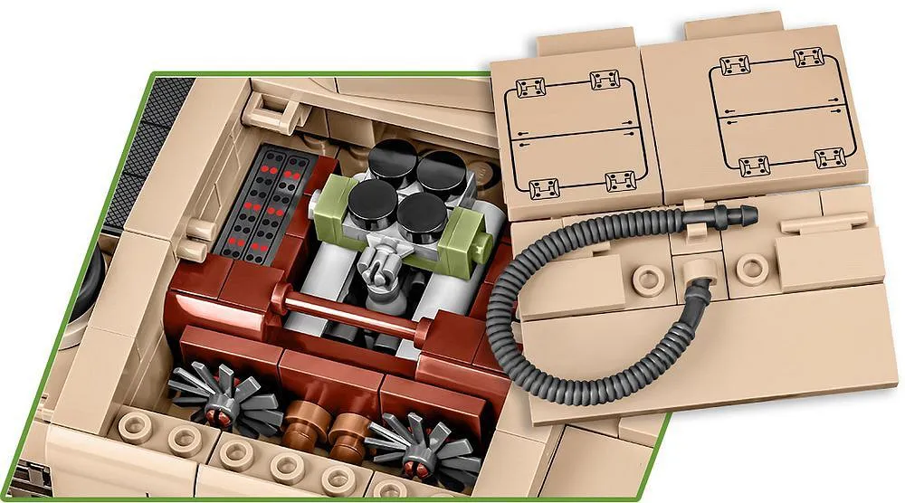 COBI 2561 Panzer III Ausf. J & Field Workshop - Limited Edition