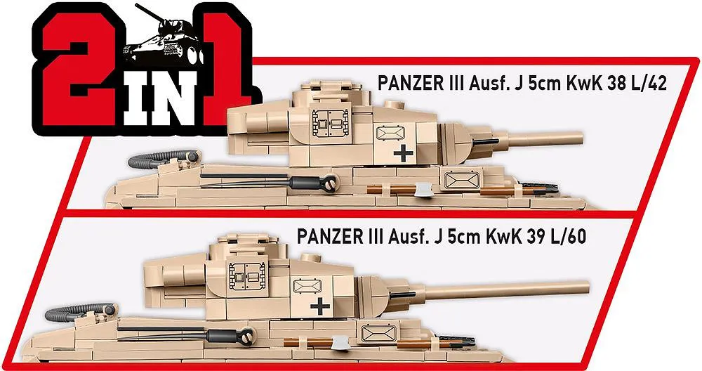 COBI 2562 Panzer III Ausf. J