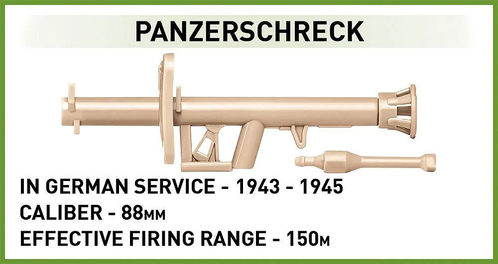 COBI 2565 PzKpfw V Panther Ausf. G + 8 cm PAW 600 - Limited Edition