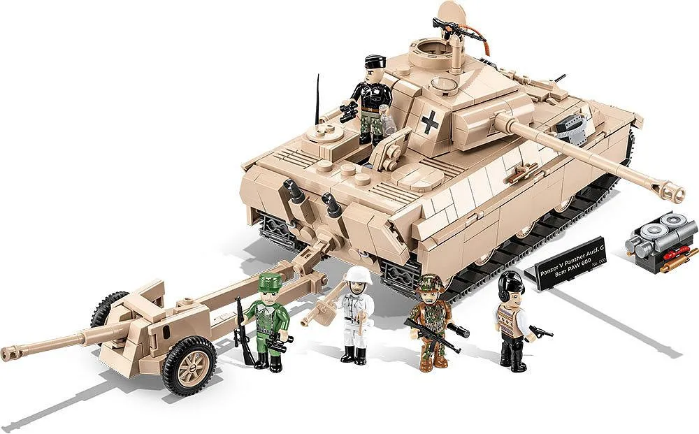 COBI 2565 PzKpfw V Panther Ausf. G + 8 cm PAW 600 - Limited Edition