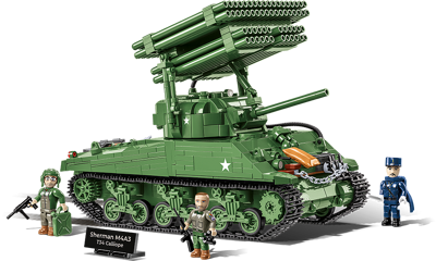 COBI 2569 M4A3 Sherman & T34 Calliope - Executive Edition