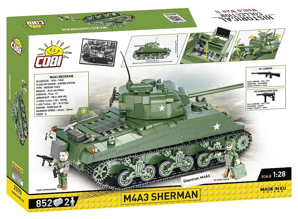 COBI 2570 M4A3 Sherman