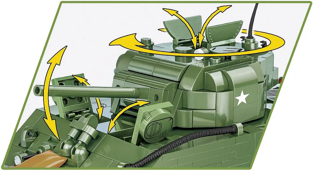 COBI 2570 M4A3 Sherman