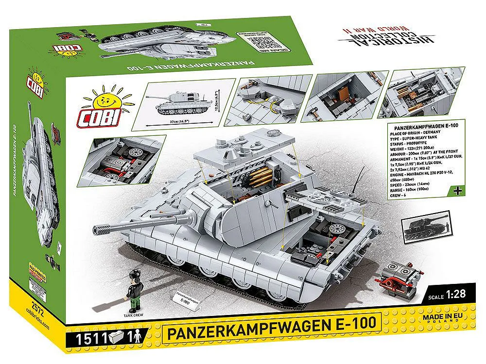 COBI 2572 Panzerkampfwagen E-100