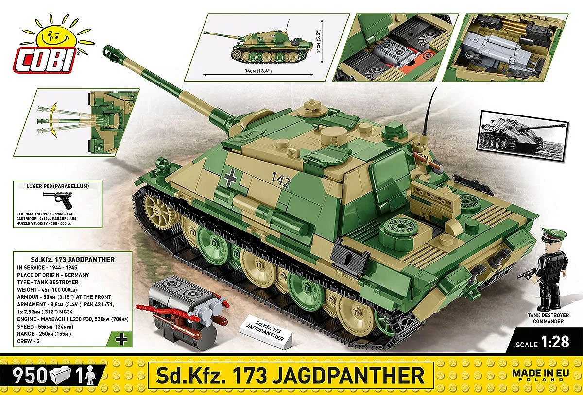 COBI 2574 Sd.Kfz.173 Jagdpanther