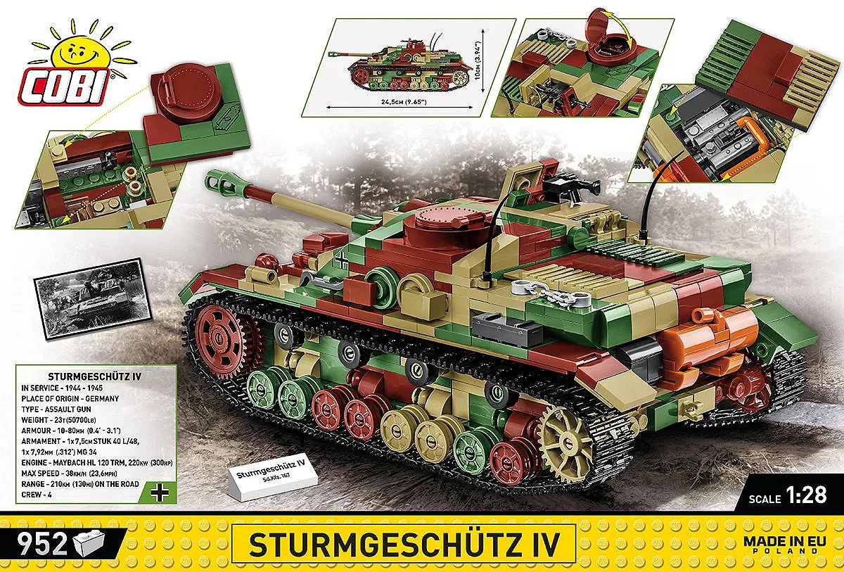COBI 2576 Sturmgeschütz IV Sd.Kfz.167