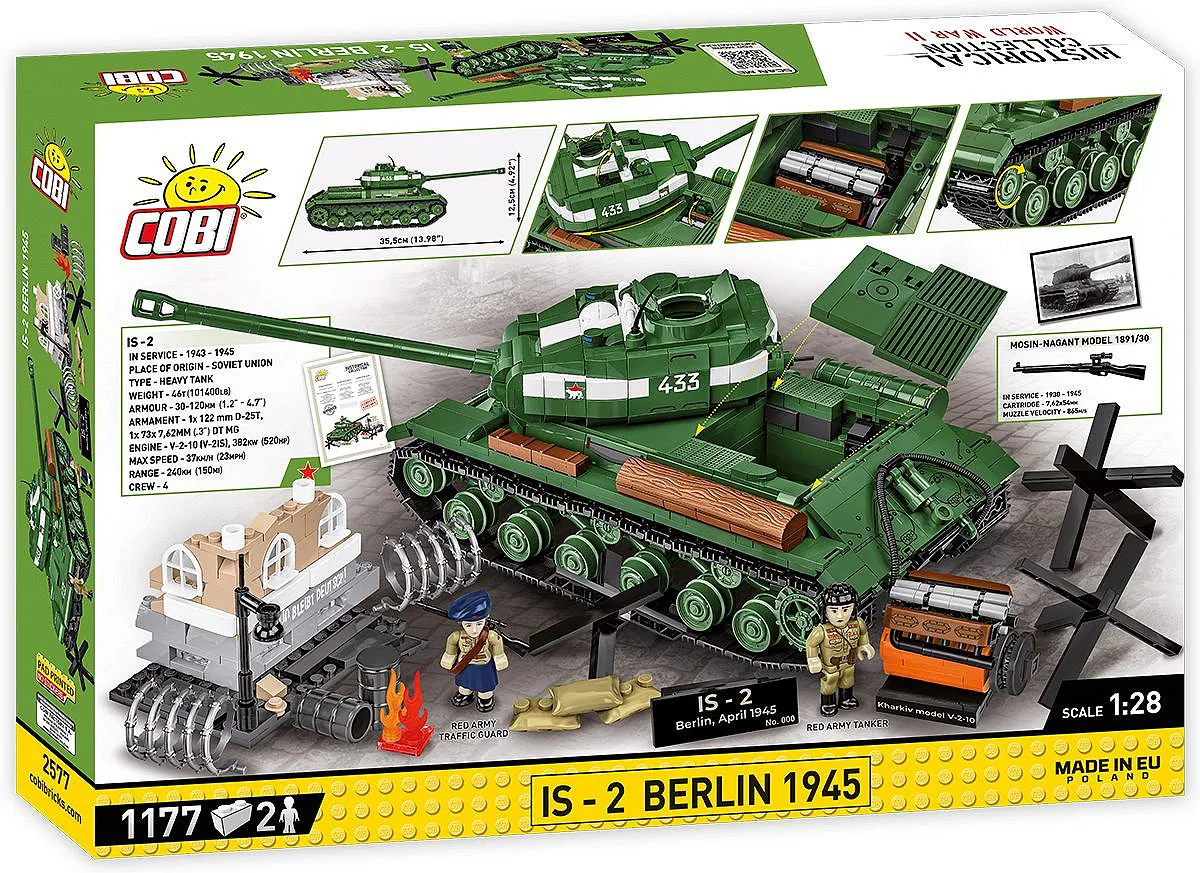 COBI 2577 IS-2 Berlin 1945 - Limited Edition