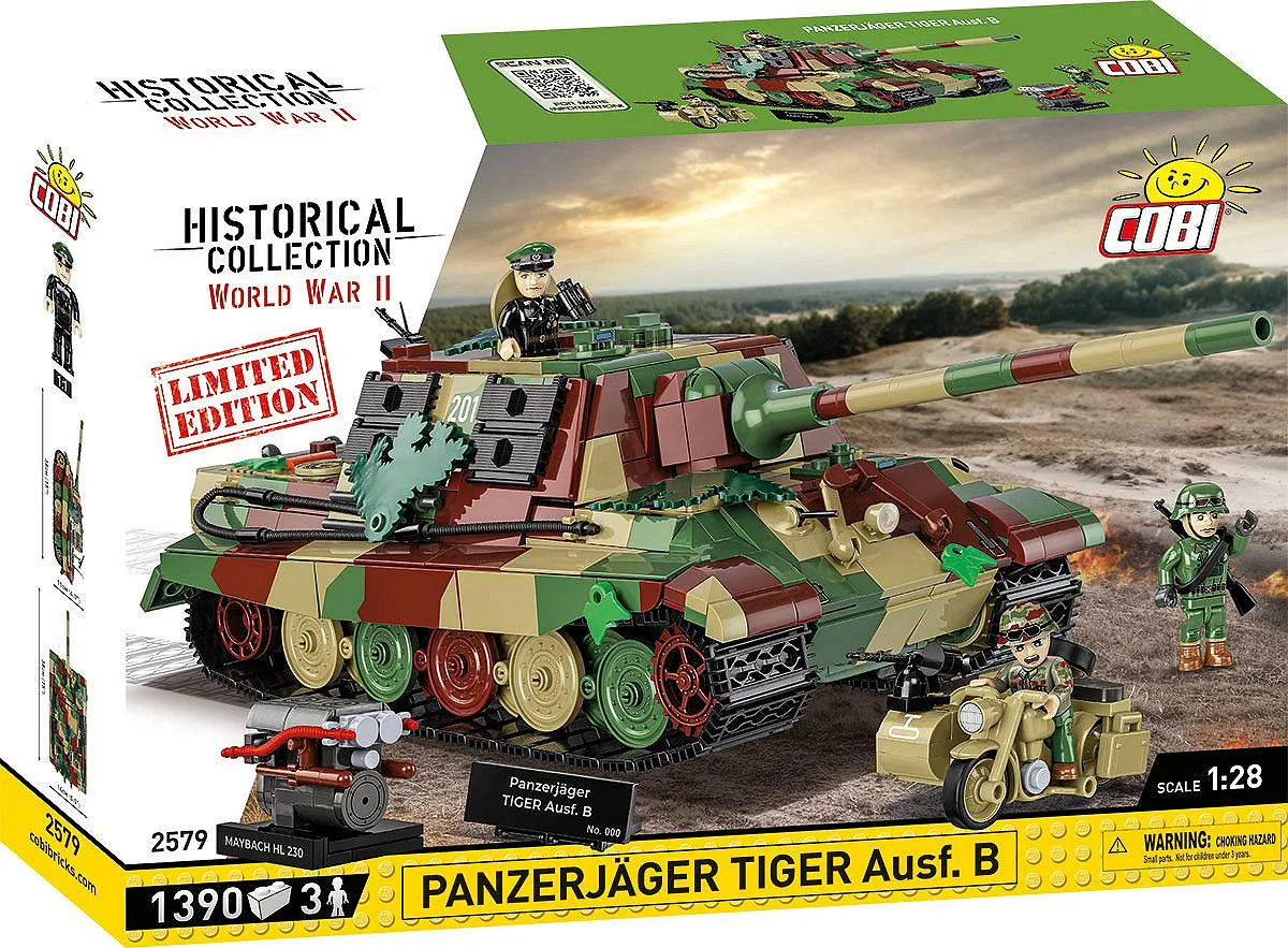 COBI 2579 Panzerjäger Tiger Ausf.B - Limited Edition