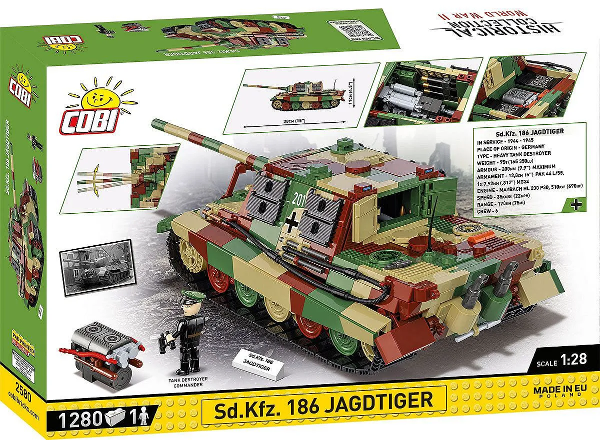 COBI 2580 Sd.Kfz. 186 - Jagdtiger