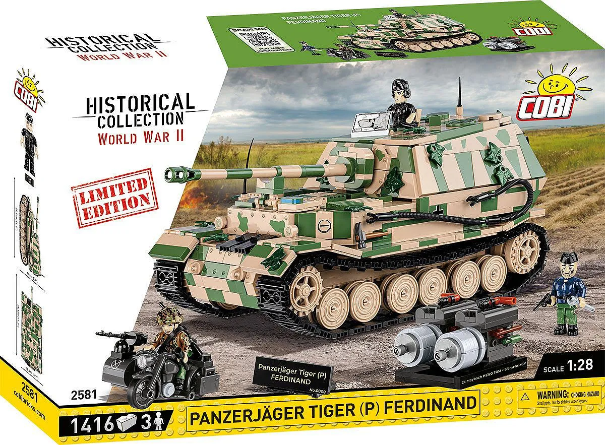 COBI 2581 Panzerjäger Tiger (P) Ferdinand - Limited Edition