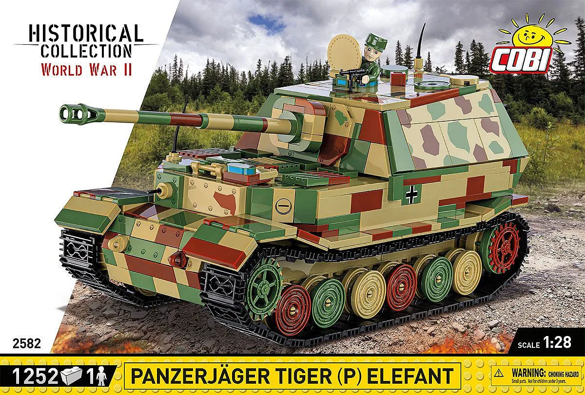 COBI 2582 Panzerjäger Tiger (P) Elefant