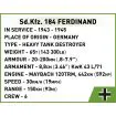 COBI 2583 Sd.Kfz. 184 Ferdinand