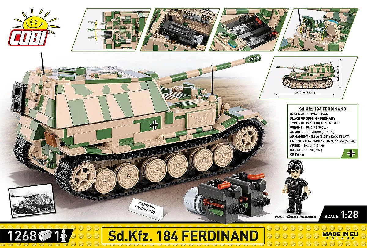 COBI 2583 Sd.Kfz. 184 Ferdinand