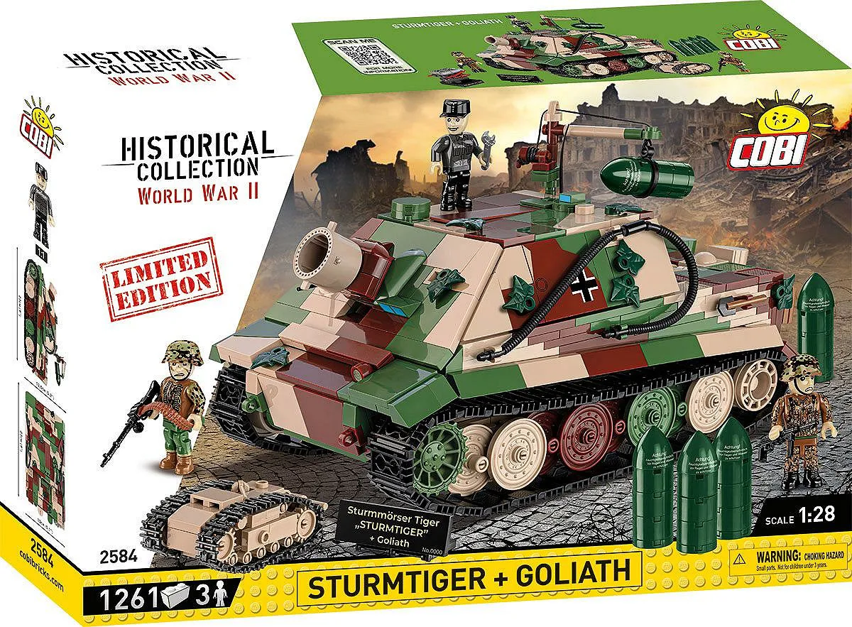COBI 2584 Sturmtiger + Goliath - Limited Edition