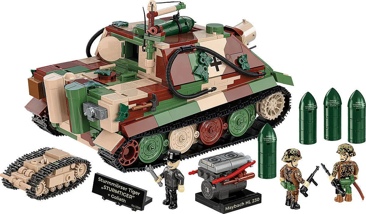 COBI 2584 Sturmtiger + Goliath - Limited Edition
