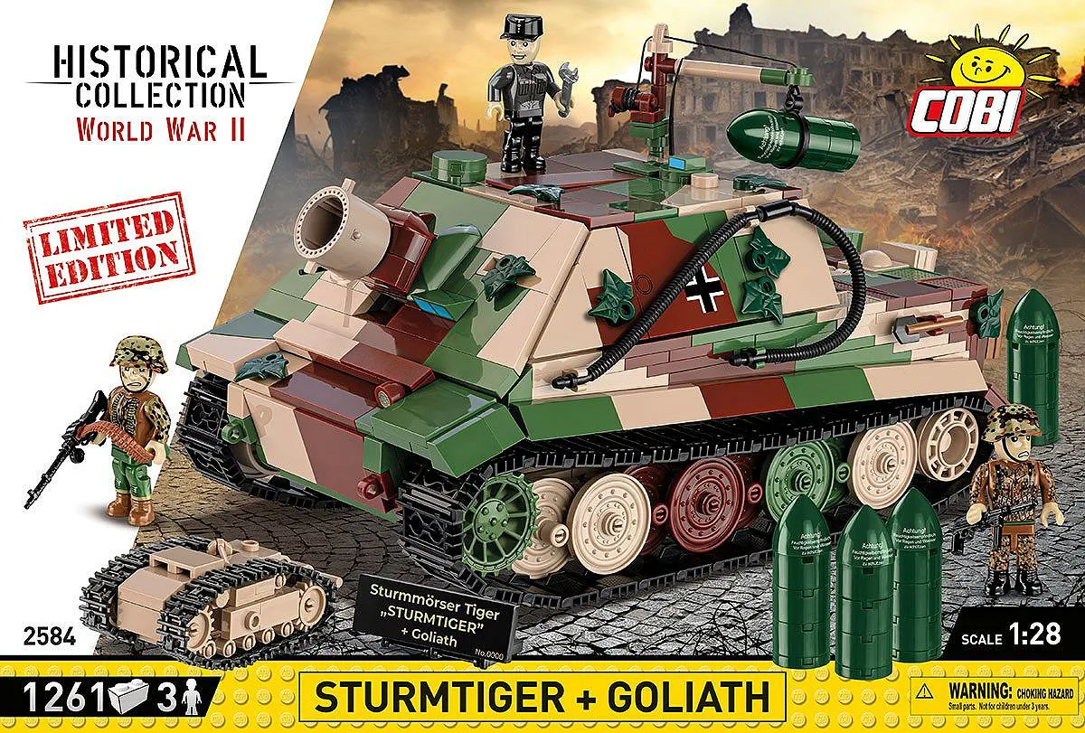COBI 2584 Sturmtiger + Goliath - Limited Edition