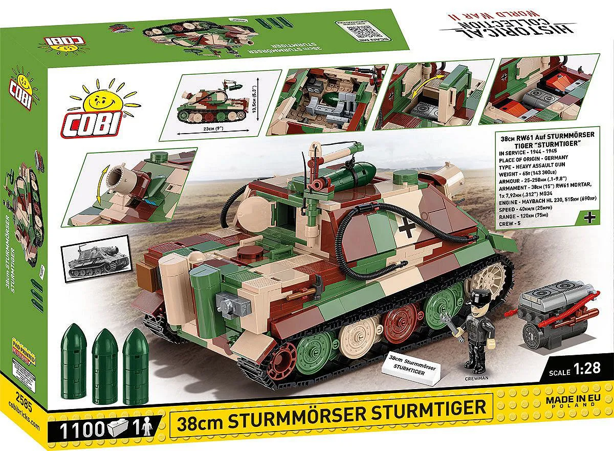 COBI 2585 38 cm Sturmmörser Sturmtiger