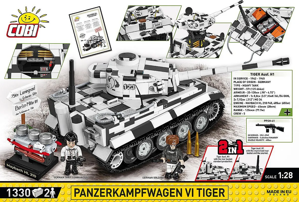 COBI 2586 Panzerkampfwagen VI Tiger - Limited Edition