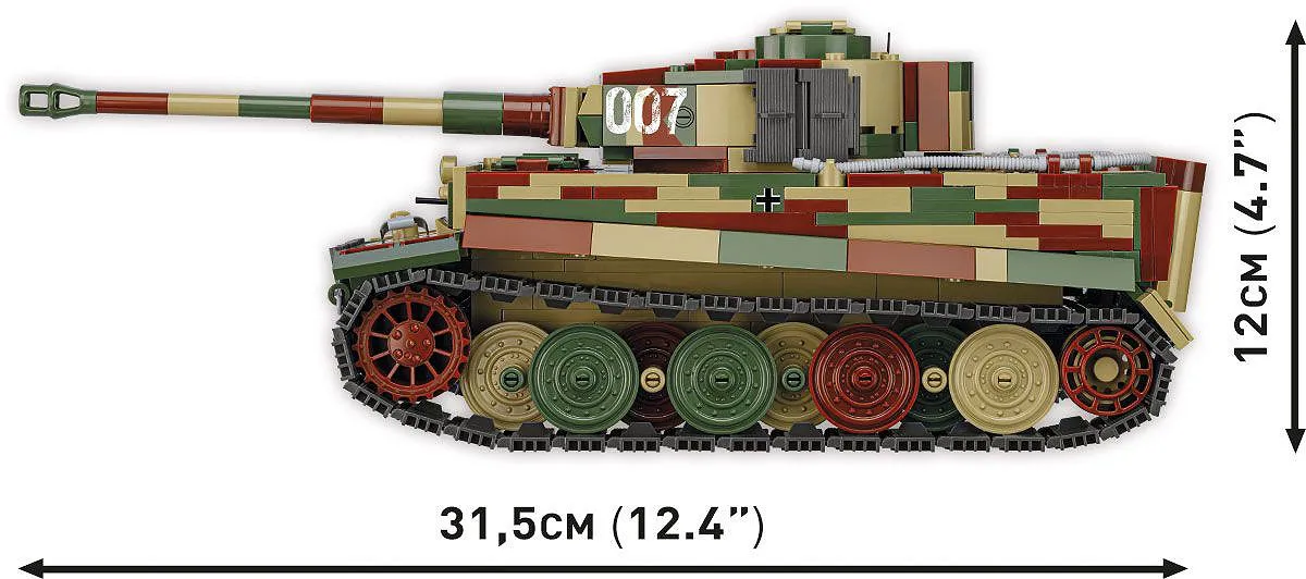 COBI 2587 Panzerkampfwagen VI Tiger I Ausf. E - Executive Edition