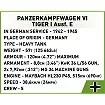 COBI 2587 Panzerkampfwagen VI Tiger I Ausf. E - Executive Edition