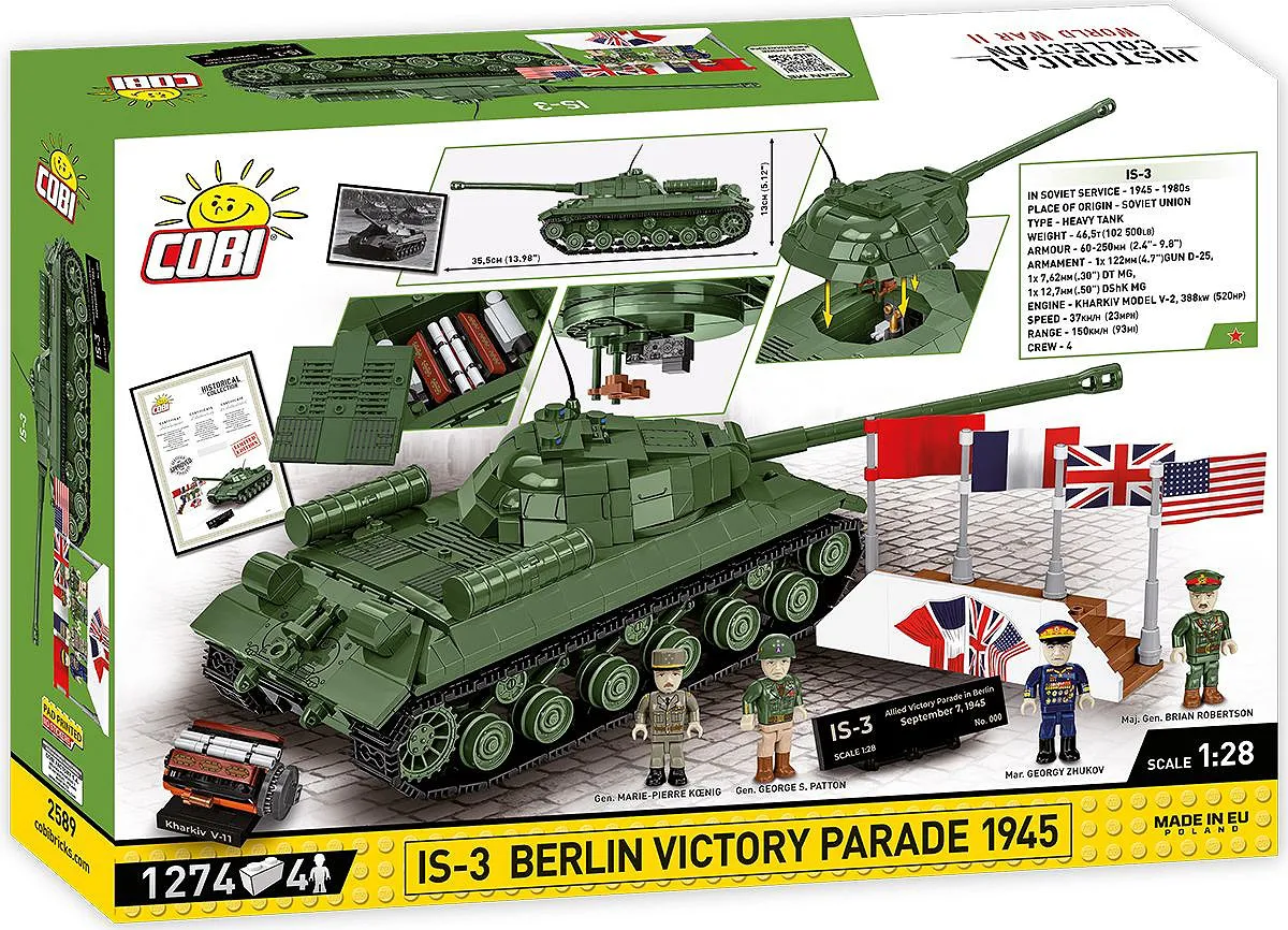 COBI 2589 IS-3 Berlin Victory Parade 1945 - Limited Edition