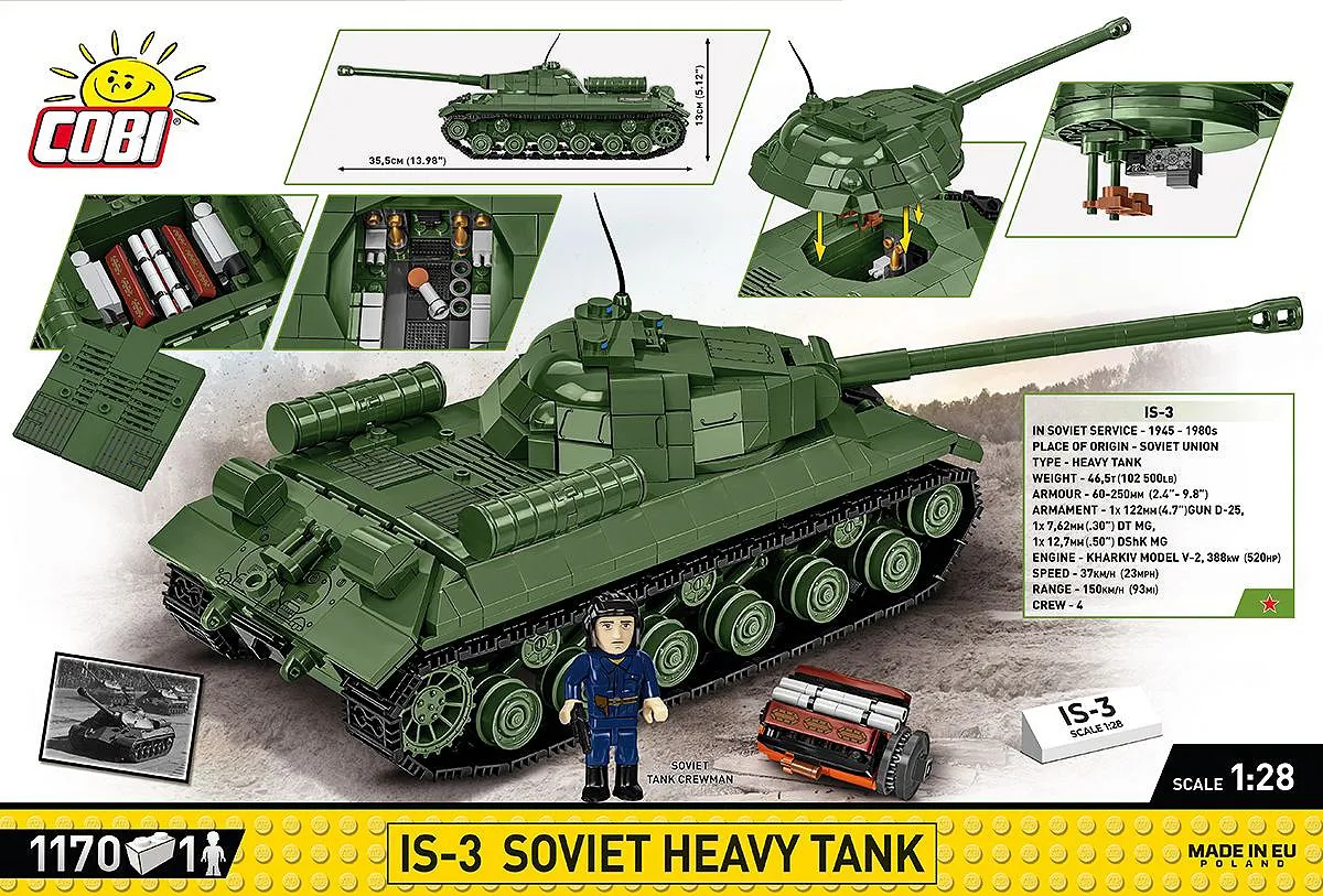 COBI 2590 IS-3 Sowjetischer Schwerer Panzer