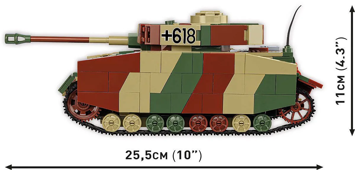 COBI 2591 Panzerkampfwagen IV Ausf. H - Limitierte Edition