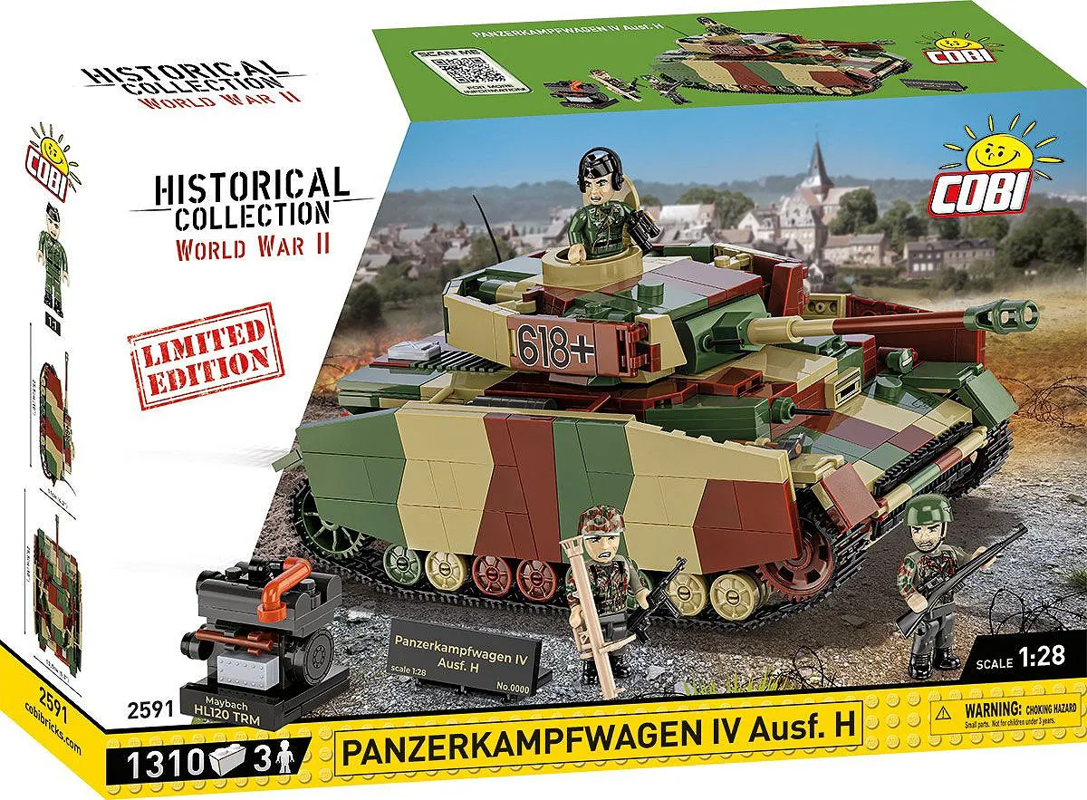 COBI 2591 Panzerkampfwagen IV Ausf. H - Limitierte Edition