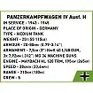 COBI 2591 Panzerkampfwagen IV Ausf. H - Limitierte Edition