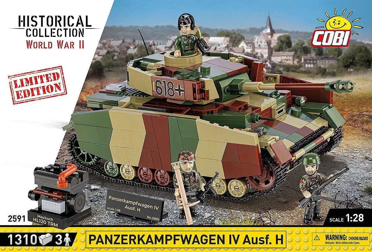 COBI 2591 Panzerkampfwagen IV Ausf. H - Limitierte Edition