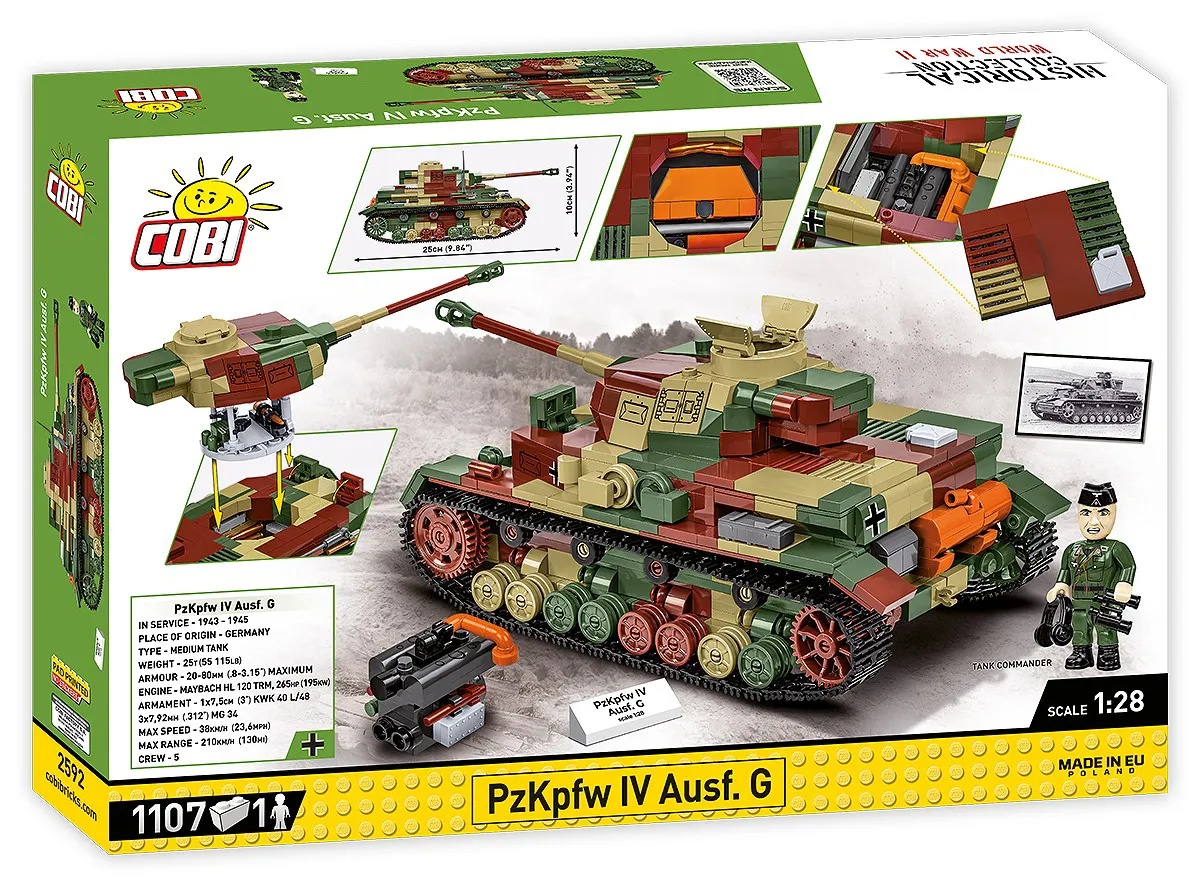 COBI 2592 PzKpfw IV Ausf. G