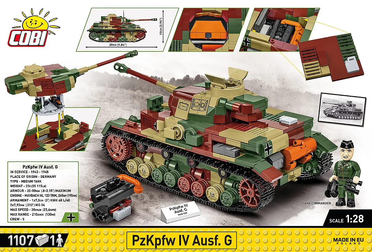 COBI 2592 PzKpfw IV Ausf. G