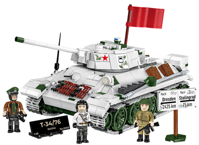 COBI 2594 T-34/76 / Pz.Kpfw. T-34 747 (r) - Limited Edition