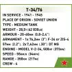 COBI 2594 T-34/76 / Pz.Kpfw. T-34 747 (r) - Limited Edition