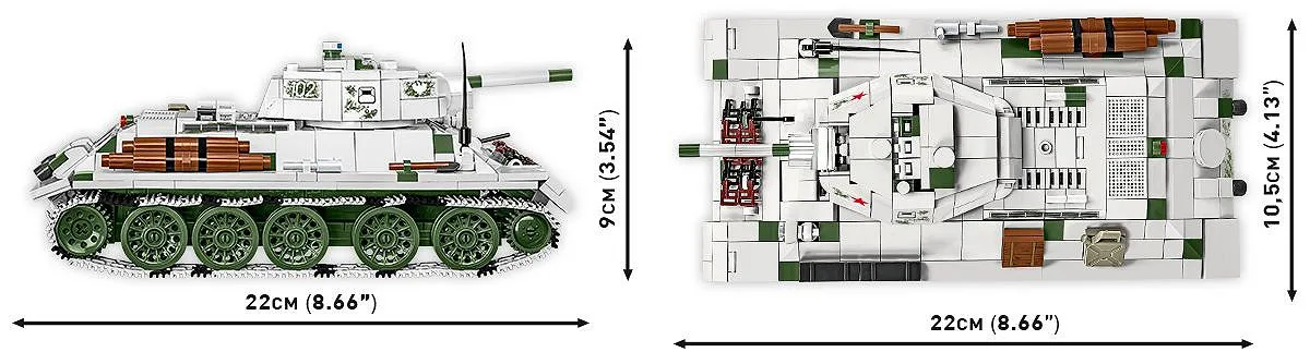 COBI 2595 T-34/76 mod. 1941/42